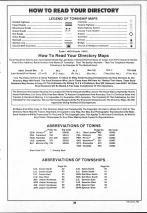 Ralls County Index and Legend, Monroe and Ralls Counties 1991